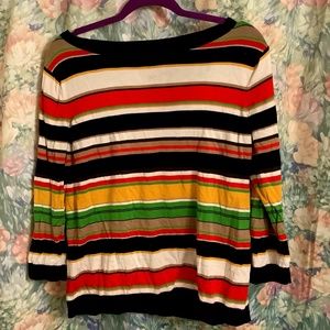 Striped Talbots Sweater